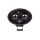 led warning light blue spot 6w 9-80v w. DT plug