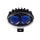 led warning light blue spot 6w 9-80v w. DT plug