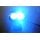 LED Warnlicht Blau Spot 6W 9-80V m. DT-Stecker