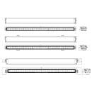 Flat-X 30 Inch 2-in-1 High Beam Lightbar Dual Power E-Approved