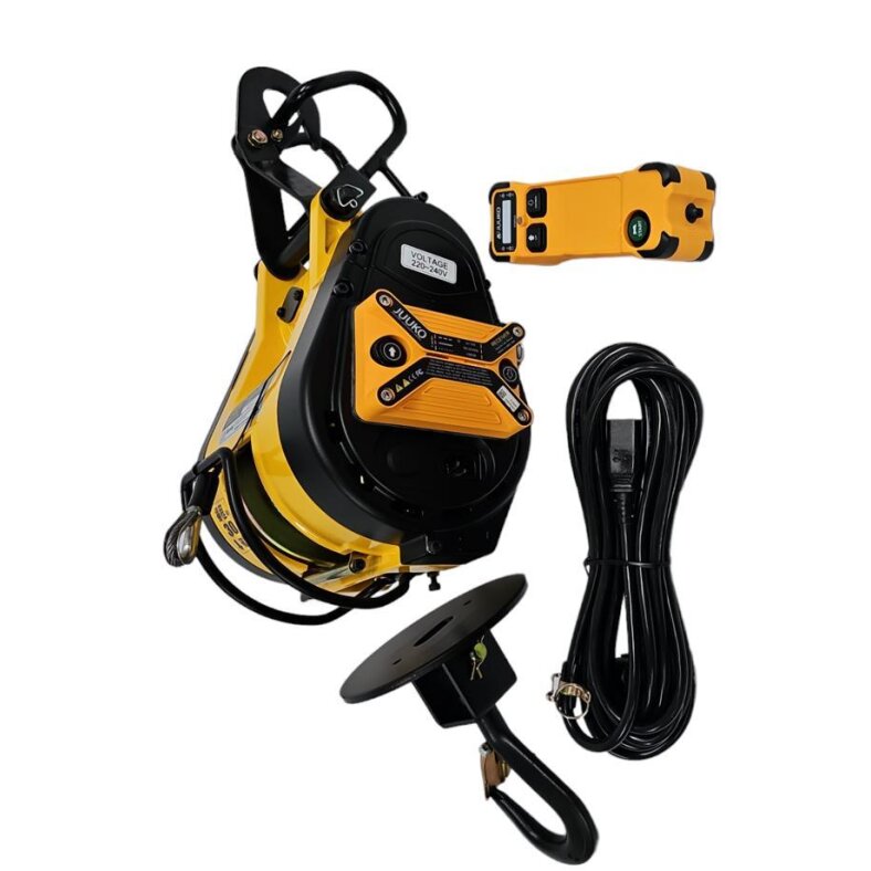 KIOWINCH SRW-200 Bauseilzug mit Funkfernbedienung 200kg 23m/min 230V