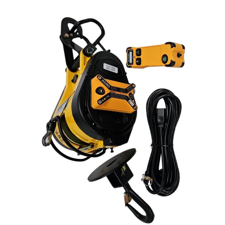 kiowinch srw-300 construction hoist with radio remote control 300kg 16m/min 230v