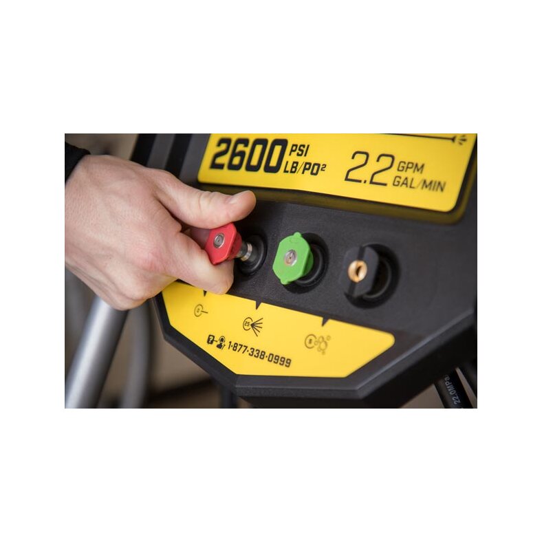 CHAMPION Industrie-Hochdruckreiniger Benzin 6PS 180 Bar 2.600 PSI 8,3 l