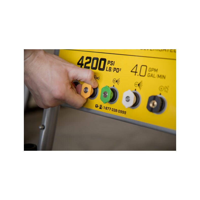 CHAMPION Industrie-Hochdruckreiniger Benzin 12PS 290 Bar 4.200 PSI 15 l