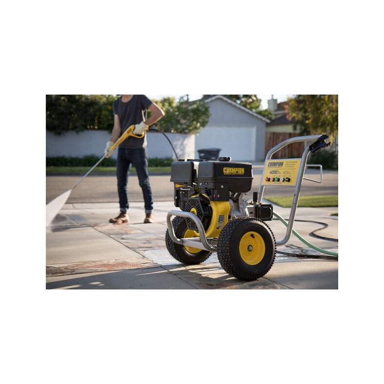 CHAMPION Industrie-Hochdruckreiniger Benzin 12PS 290 Bar 4.200 PSI 15 l