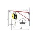 ComeUp CWS-160 Bauseilzug 160kg 22m/min 230V