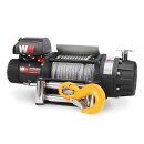 Elektrische Seilwinde Warrior Severe Duty Winch T1000 22000 9,9 t 24 V Stahlseil wasserdicht nach IP68