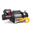 Warrior Severe Duty Electric Winch t1000 22000 9.9 t 24 v steel cable waterproof to ip68