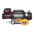 Warrior Severe Duty Electric Winch t1000 22000 9.9 t 24 v steel cable waterproof to ip68