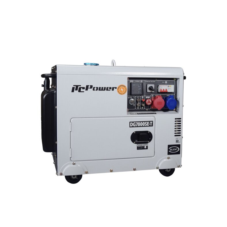 itc power diesel generator full power 8 kva dg7800se-t 230v/400v