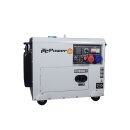 itc power diesel generator full power 8 kva dg7800se-t...