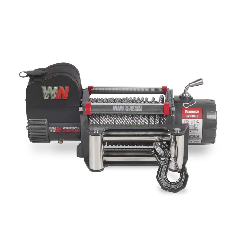 Elektrische Seilwinde Warrior Samurai Gen2 5,4 t 12V wire rope IP68