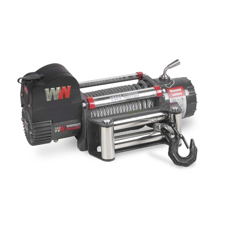 Elektrische Seilwinde Warrior Samurai Gen2 5,4 t 12V wire rope IP68
