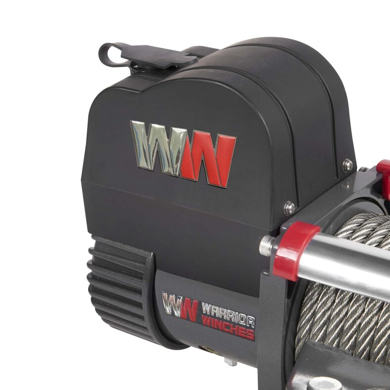 Elektrische Seilwinde Warrior Samurai Gen2 5,4 t 12V wire rope IP68