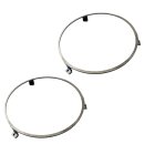 2x mounting ring adapter ring vw t3 stainless steel