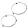 2x 7 Zoll Scheinwerfer Montagering Adapterring VW T3 Porsche Edelstahl