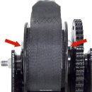 Handseilwinde Schneckengetriebe mit Sechskantantrieb Akkuschrauber Bohrmaschine für Gurt und Seil
