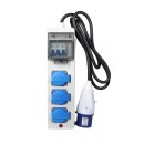 Adapter Verteiler CEE 230V 32A auf 3x 230V 16A mit Kabel