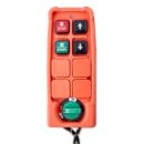 Electric winch hoist wire rope hoist with remote control 230v 200/400kg