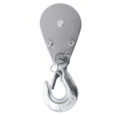 Electric winch hoist wire rope hoist with radio remote control 230v 100/200kg