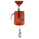 Mobile battery cable winch with radio remote control 250kg 8m