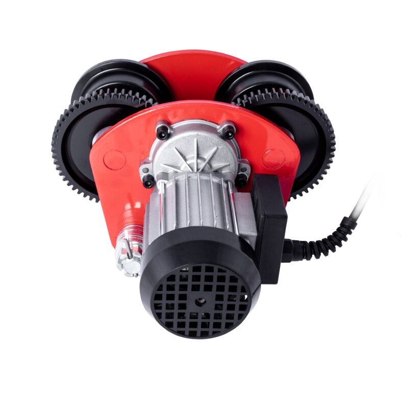 Professional hoist winch with trolley 500/999 kg 230 V wire rope hoist winch hoist crane with wireless remote