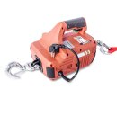 Mobile winch with IR remote control 450kg 4.6m 230v