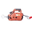 Mobile winch with IR remote control 450kg 4.6m 230v