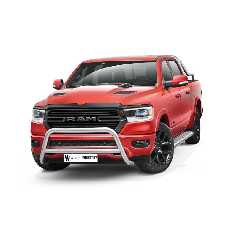 Front guard with cross brace - ram 1500 (2019-) polished