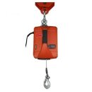 Mobile battery cable winch with radio remote control 450kg 4.6m