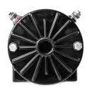 Electric hoisting winch plastic rope with radio remote control 300kg 12v