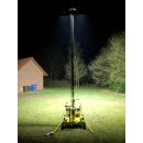 Mobile LED Light Mast Perimeter Lighting 600 Watt 2.500m² Illumination