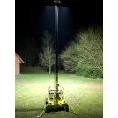 Mobile LED Light Mast Perimeter Lighting 600 Watt 2.500m² Illumination