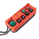 Electric winch hoist cable hoist with trolley radio remote control 230v 300/600kg