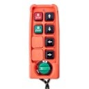 Electric winch hoist cable hoist with trolley radio remote control 230v 200/400kg