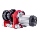 Electric winch hoist cable hoist with trolley radio remote control 230v 200/400kg