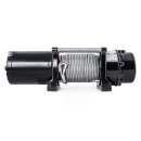 Electric hoisting winch steel cable with radio remote...