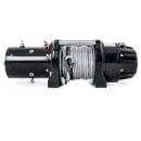 Electric hoisting winch steel cable with radio remote control 600kg 24v