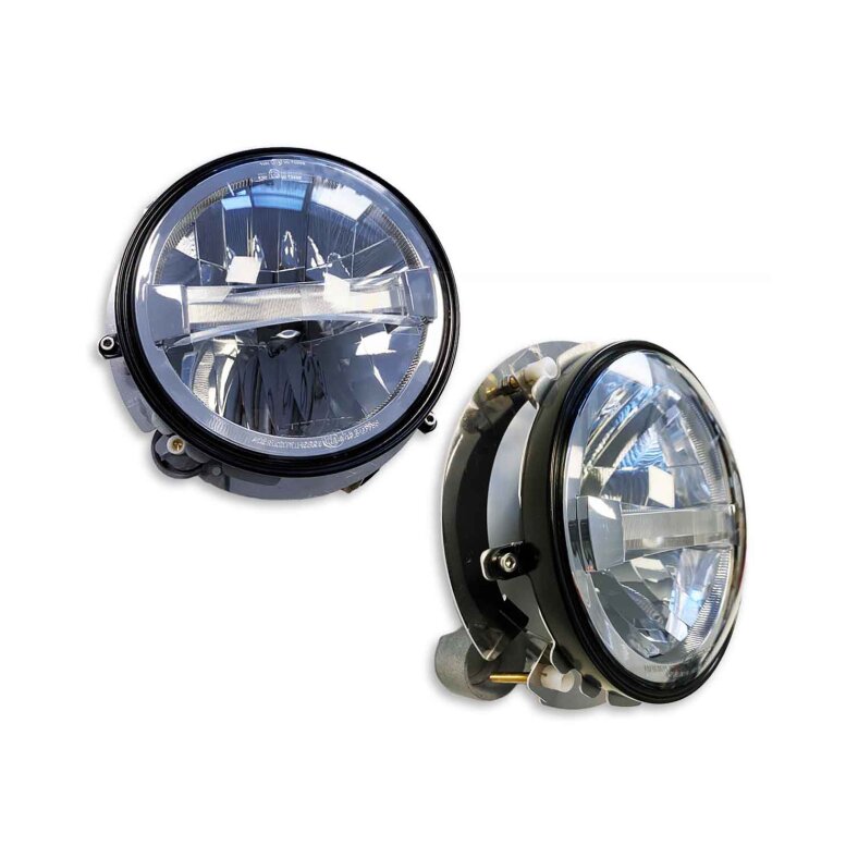 2x HL7-1 Prime 7 Inch LED Headlights for G-Class Puch with LWR