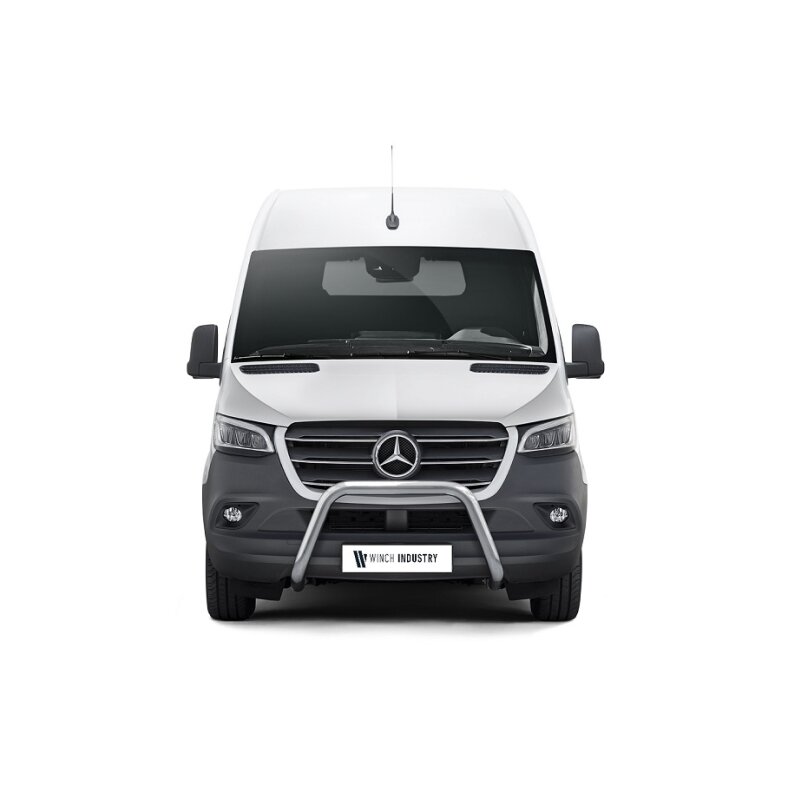 Front guard - Mercedes Sprinter (2018-) polished