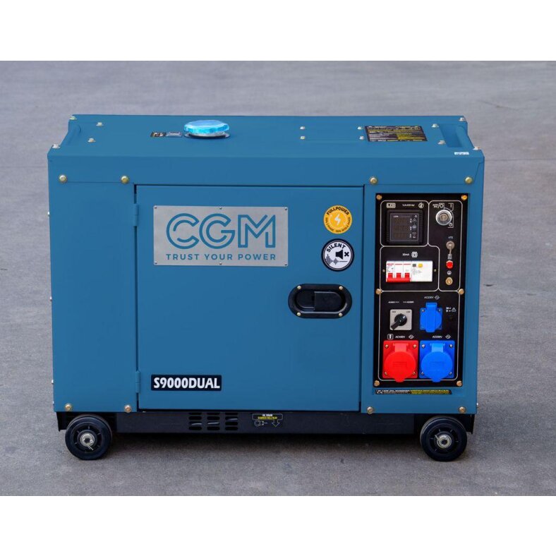 CGM S9000 Diesel Stromaggregat FULL POWER 9 KVA 230V/400V
