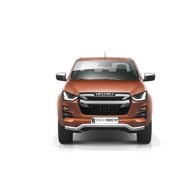 Spoiler guard,Front guard - Isuzu D-Max (2020-) polished