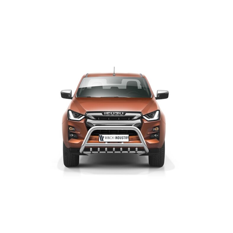 Frontschutzbügel mit Grill - Isuzu D-Max (2020-) poliert