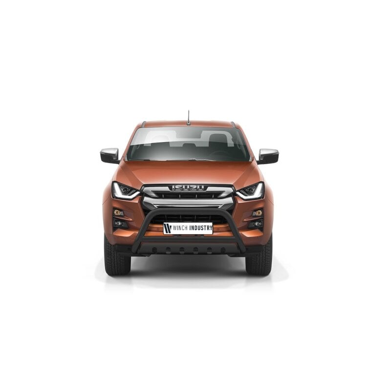 Front guard with sheet metal - Isuzu D-Max (2020-) black
