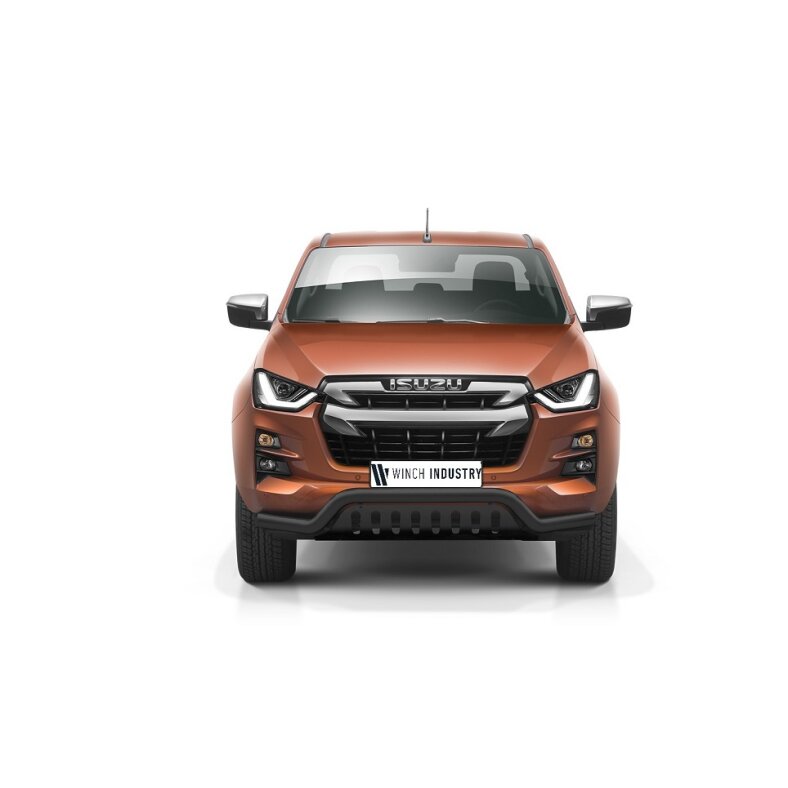 Spoilerschutz,Frontschutzbügel mit Blech - Isuzu D-Max (2020-) schwarz