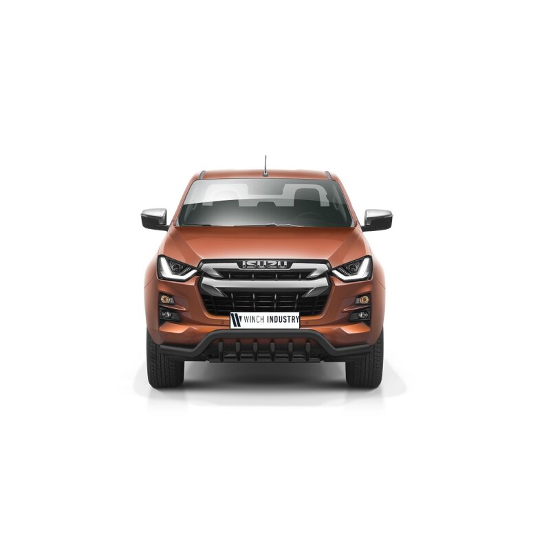 Spoilerschutz,Frontschutzbügel mit Grill - Isuzu D-Max (2020-) schwarz