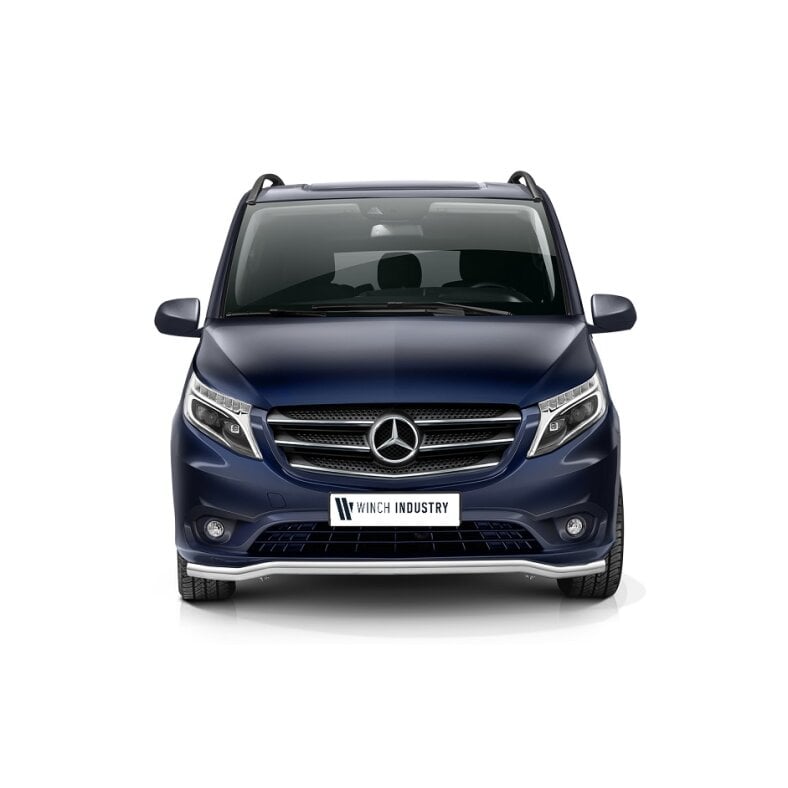 Spoiler guard,Front guard - Mercedes Vito (2020-) polished