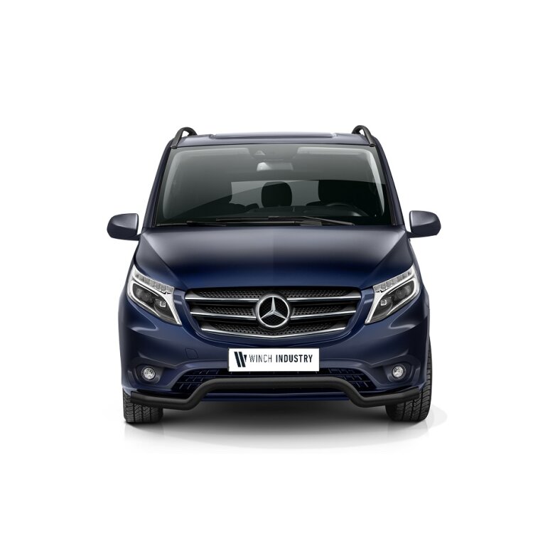 Spoilerschutz,Frontschutzbügel - Mercedes Vito (2020-) schwarz