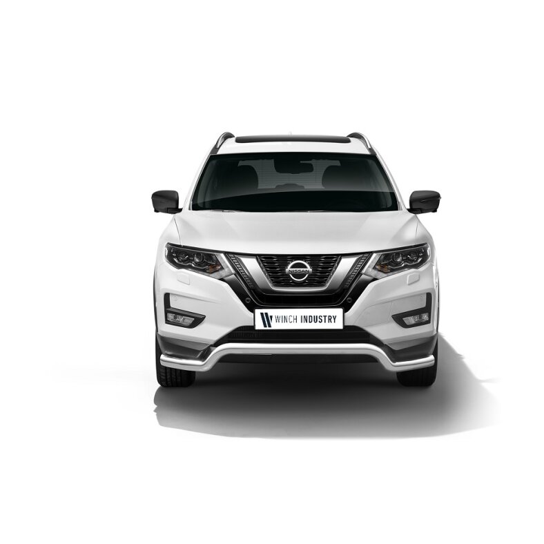 Spoilerschutz,Frontschutzbügel - Nissan X-Trail (2018-) poliert