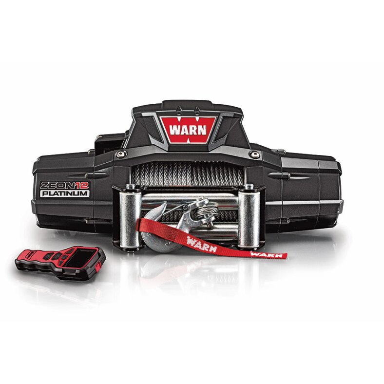 WARN Seilwinde ZEON 12 PLATINUM 12000LB 5.4t 5443 kg Zugkraft Stahlseil 12V